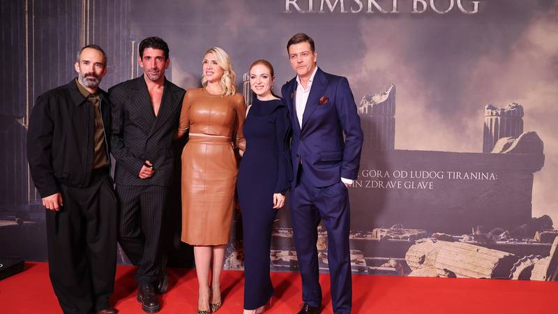 FOTO Pred splitsku publiku je stigao film 'Posljednji rimski bog'! Evo tko je bio na premijeri