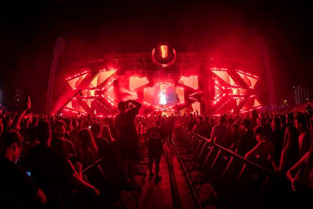 10.07.2026. Split -  Prva večer Ultra Europe Festivala DJ Afrojack. 