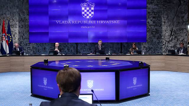 Zagreb: Sjednica Vlade održana je u zgradi Nacionalne i sveučilišne knjižnice