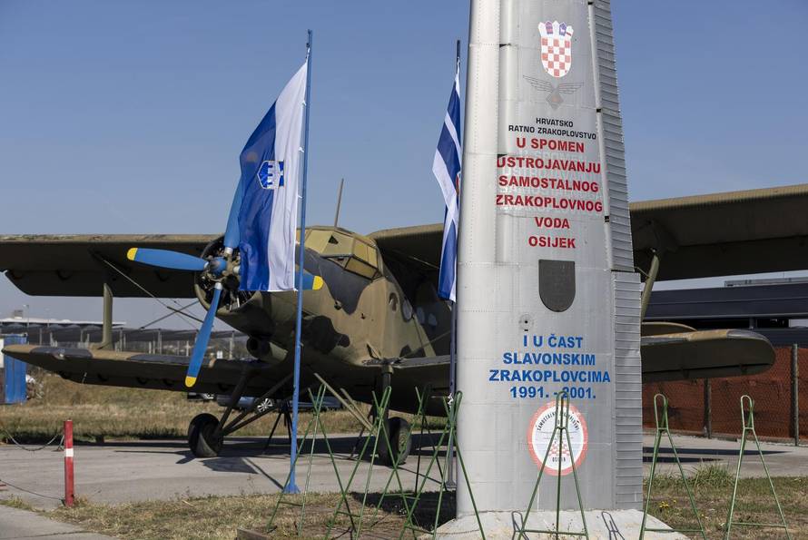 Osijek: Obilježavanje godišnjice osnutka Prvog samostalnog zrakoplovnog voda