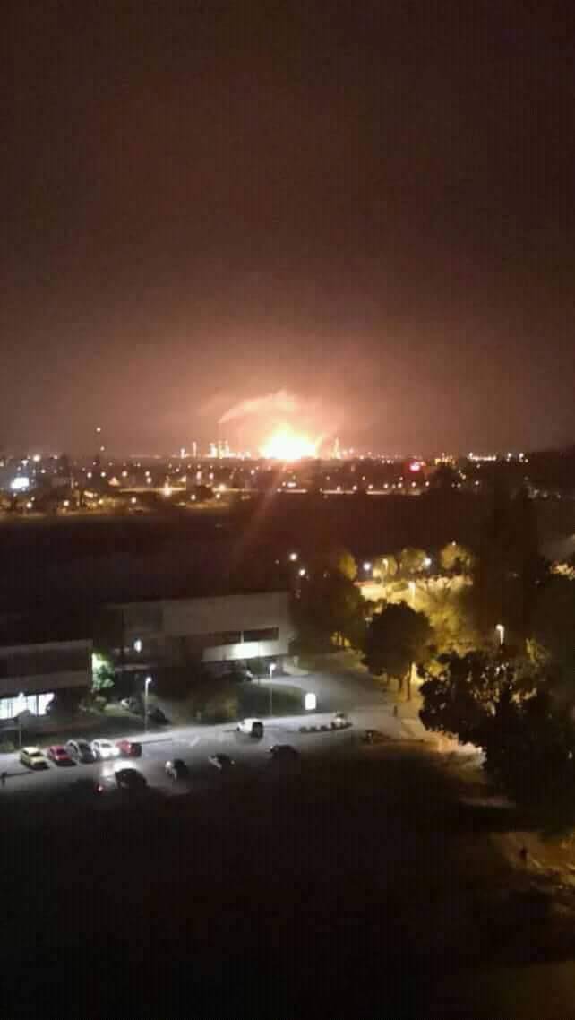 Eksplozija rafinerije: Sedmero ozlijeđenih, požar  lokaliziran