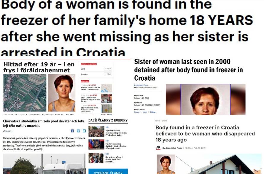 Tijelo u škrinji: Svjetski mediji pišu o strahoti u Međimurju