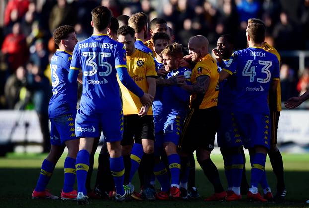 FA Cup Third Round - Newport County AFC vs Leeds United