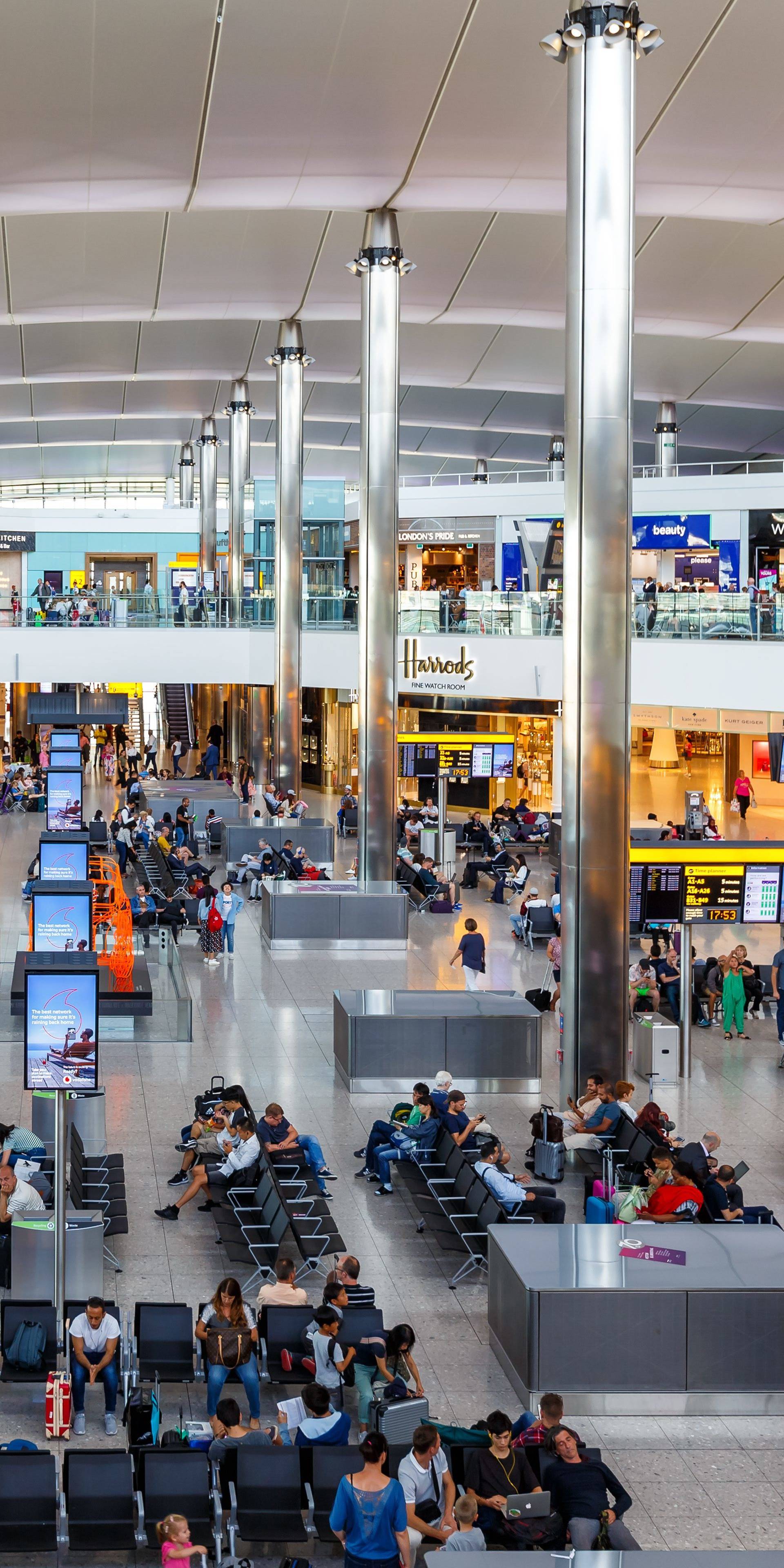 London Heathrow Airport LHR Terminal 2