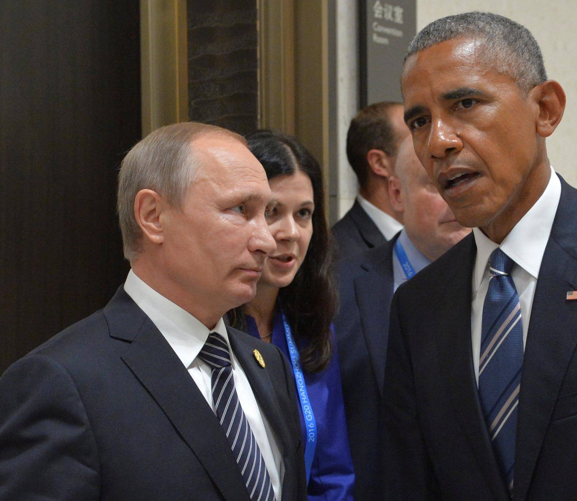 Russian President Putin meets with U.S. President Obama on sidelines of G20 Summit in Hangzhou