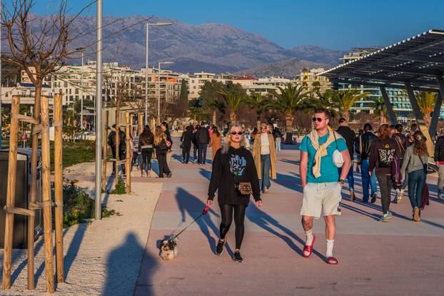 Split: Proljetno poslijepodne na Žnjanu