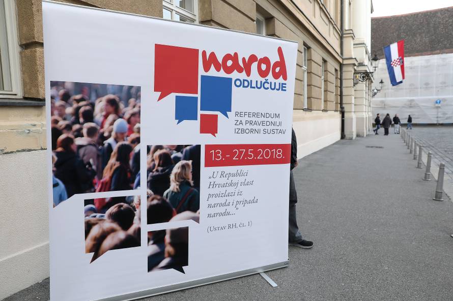 Zagreb: GI Narod odluÄuje traÅ¾i raspisivanje referenduma