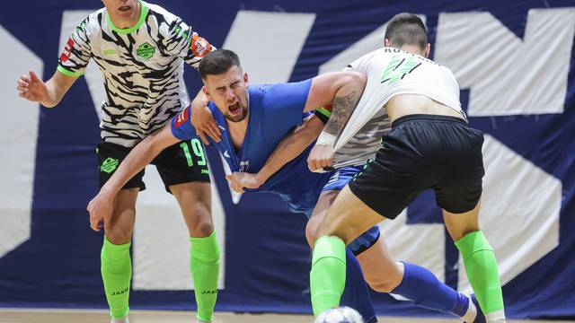 Druga utakmica finala SuperSport HMNL-a između Futsal Dinama i Olmissuma