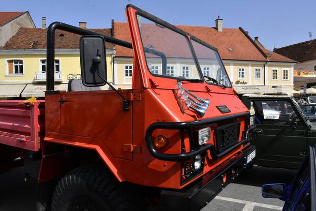 Požega: Čuveni modeli izloženi u sklopu oldtimer manifestacije"Trophy Zlatnom dolinom 2026."