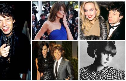 Vruće romanse Micka Jaggera: Ima osmero djece s pet žena, a ostalima se ne zna broj....