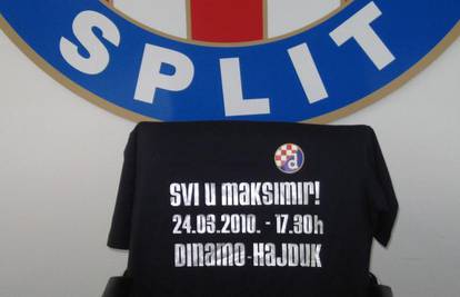 Svi na Maksimir: Dinamove majice stigle su i na Poljud