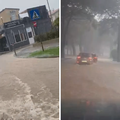VIDEO Jako nevrijeme pogodilo je Istru. Ulice u Medulinu pod vodom: 'Tuča i ogromna kiša!'