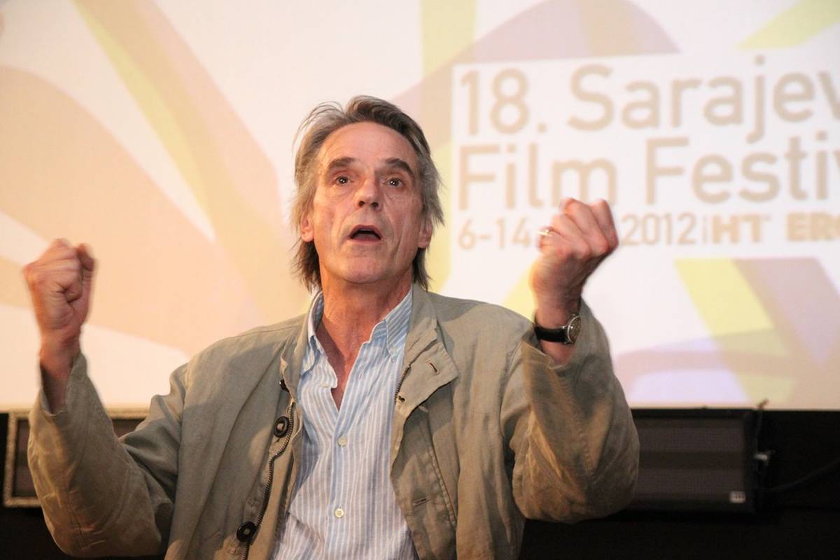 Jeremy Irons stigao u Sarajevo i u nedjelju dolazi u Dubrovnik
