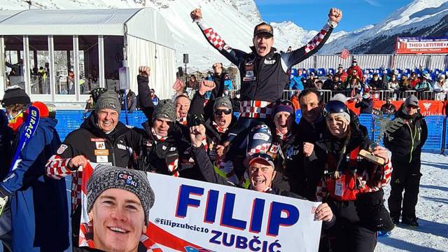 Filip Zubčić treći, prvi je put stao na postolje u slalomskoj utrci!
