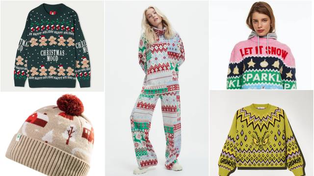 Šarenilo i kič božićna su moda: Kako odabrati 'ružne' džempere