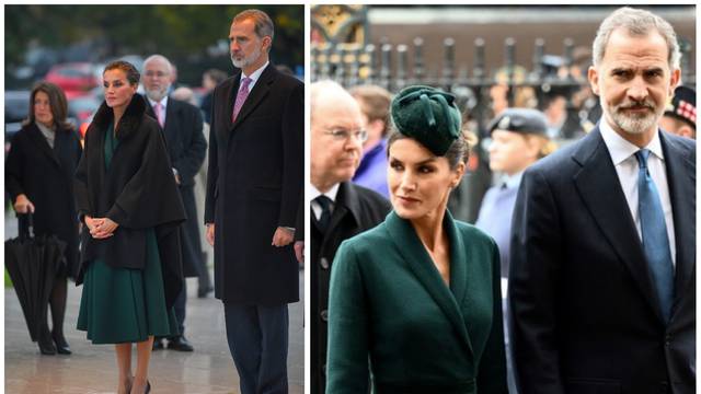 Kraljica Letizia u Zagrebu nosila istu haljinu koju je obukla i na komemoraciji princa Phillipa