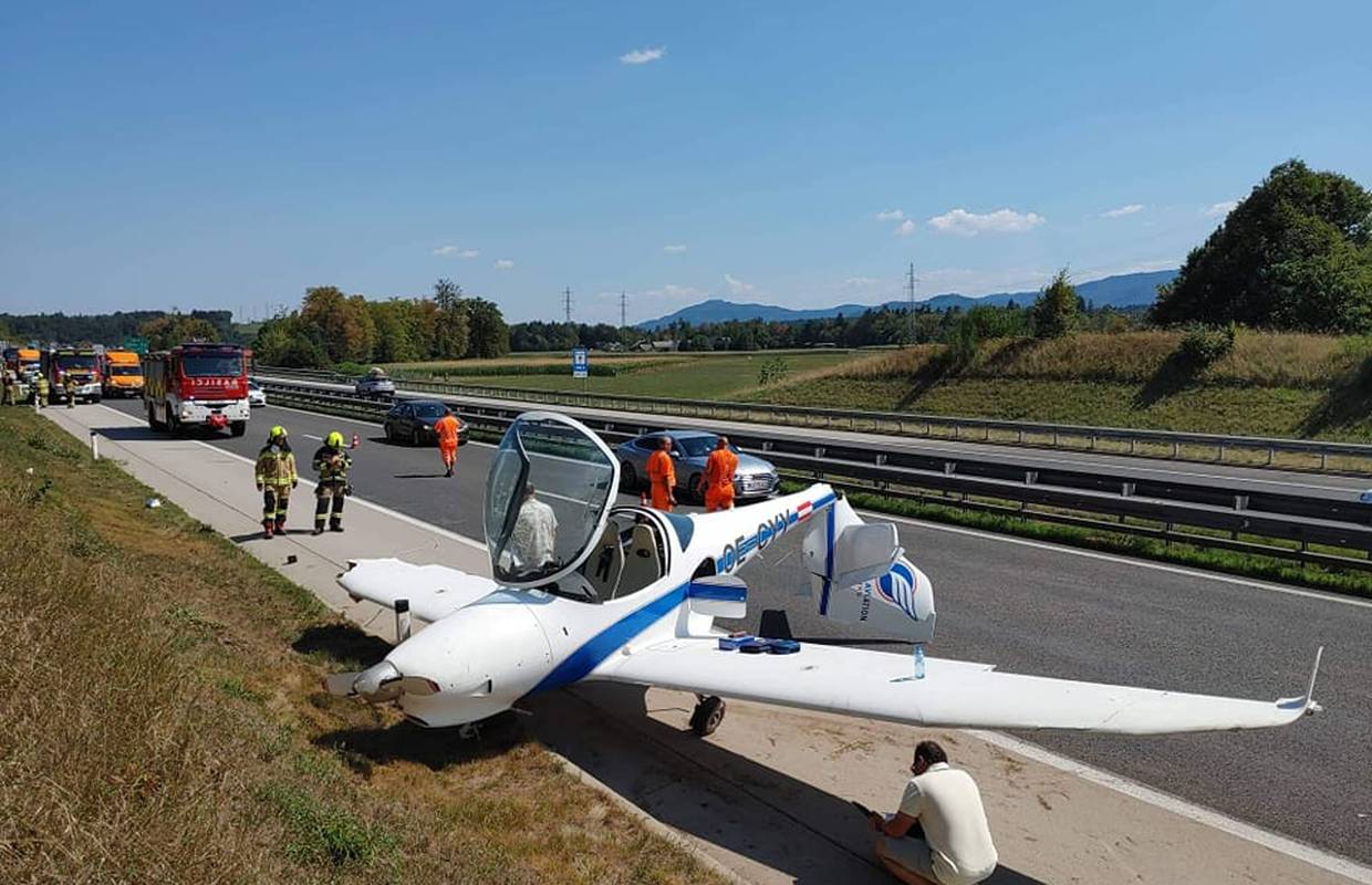 Slovenija: Manji avion sletio na autocestu, nema ozlijeđenih
