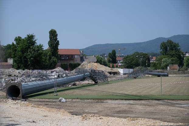 Zagreb: Rušenje stadiona u Kranjčevićevoj