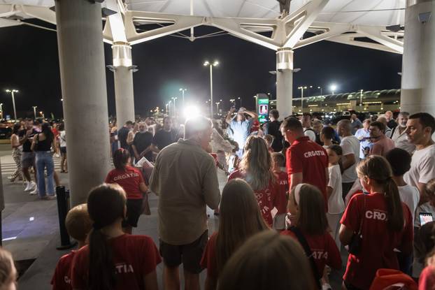 Doček olimpijaca u Zračnoj luci Split