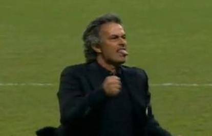 Tako se slavi: Mourinho u deliriju nakon kasnog gola