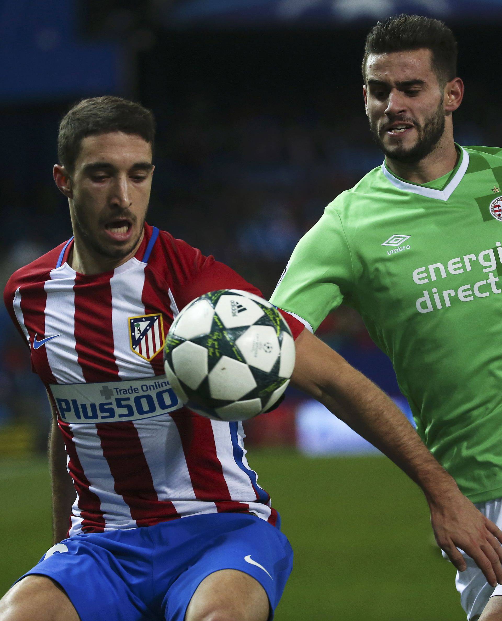 Football Soccer - Atletico Madrid v PSV Eindhoven - UEFA Champions League group stage