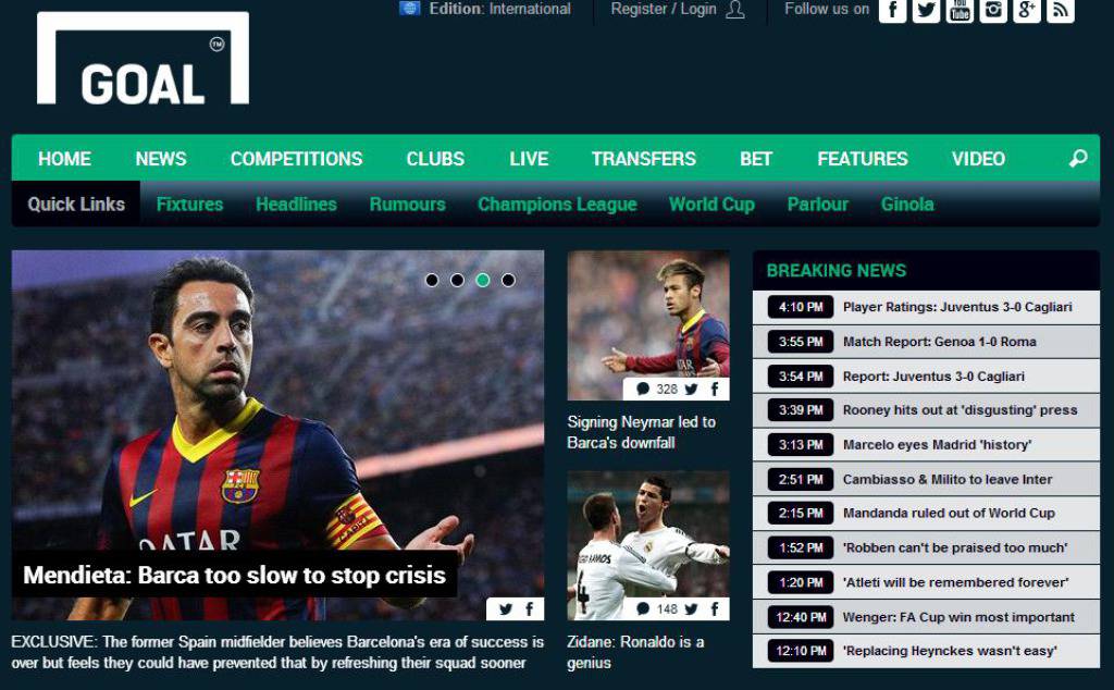 Goal.com/screenshot