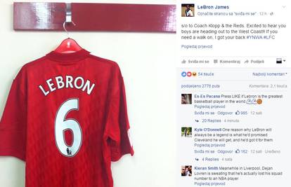 LeBron James mijenja Lovrena u Liverpoolu: "Meni ne smeta"