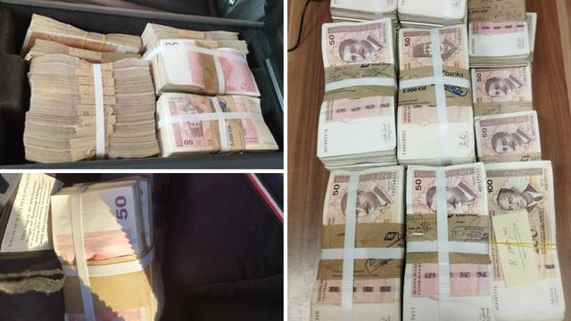 Šok na carini: Srbinu našli torbu punu novca s kojom je htio ući u Hrvatsku. Kaznili ga s 42.000 €