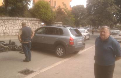 Rijeka: Osobnim automobilom naletio je na vozača skutera 