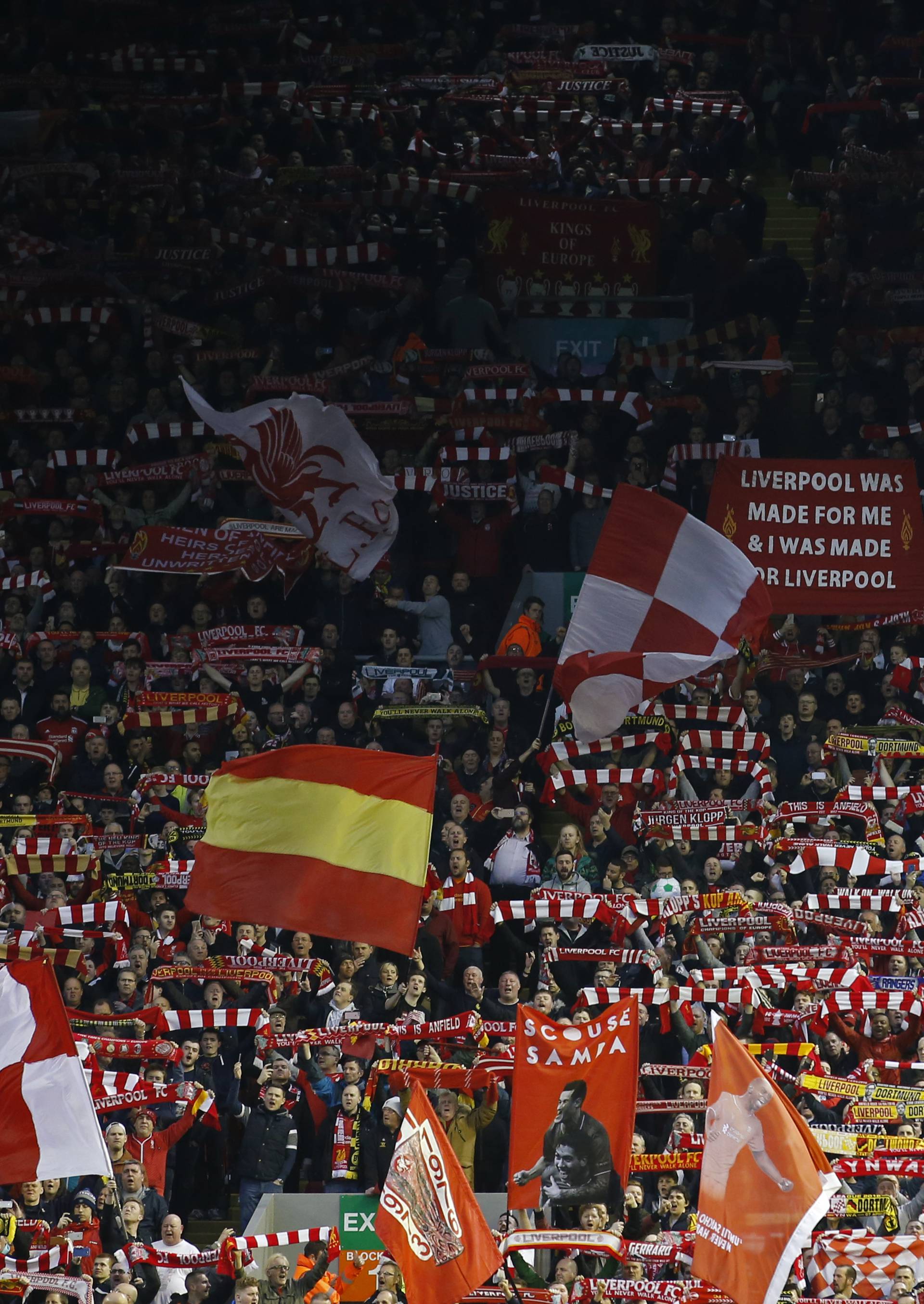 Liverpool v Borussia Dortmund - UEFA Europa League Quarter Final Second Leg