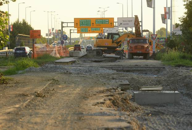 Zagreb: Radovi na rekonstrukciji rotora i prilaznih cesta