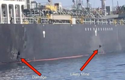 SAD tvrdi: Iran je skidao minu koja nije eksplodirala s tankera
