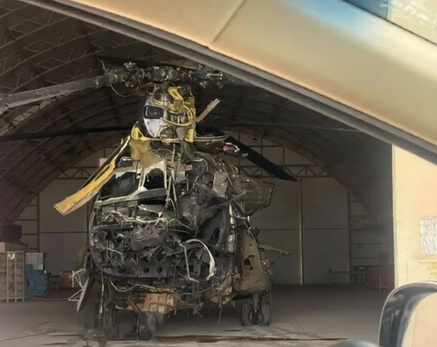 Ovo je američki helikopter koji je pogođen u napadu u Kuvajtu