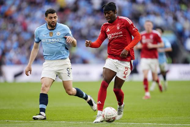 Nottingham Forest v Manchester City - Emirates FA Cup - Semi-Final - Wembley Stadium