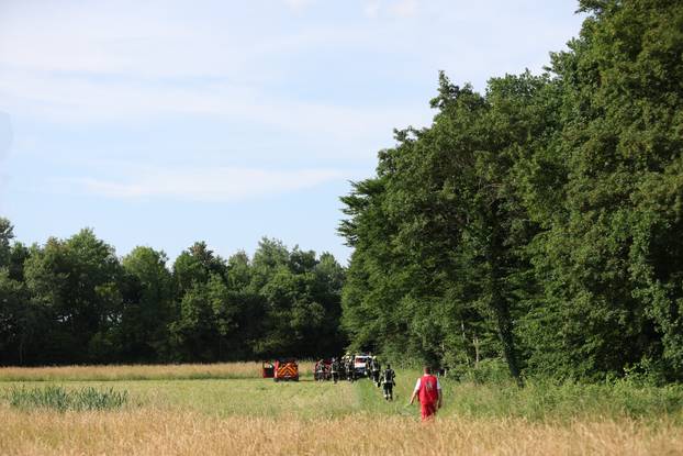 Zagreb: U šumi kraj Kerestinca srušio se manji zrakoplov