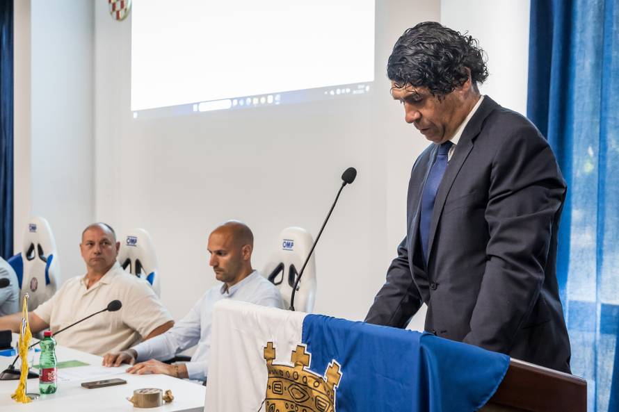 Split: Sjednica Županijskog Nogometnog Saveza na kojoj je izabran novi predsjednik Hrvoje Maleš