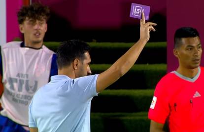 Hrvatski izbornik mahnuo je ljubičastim kartonom. Evo zašto