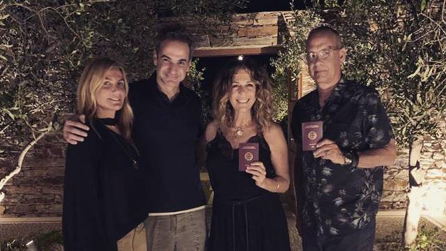 Tom Hanks i žena Rita postali su grčki državljani: 'Tamo je raj...'