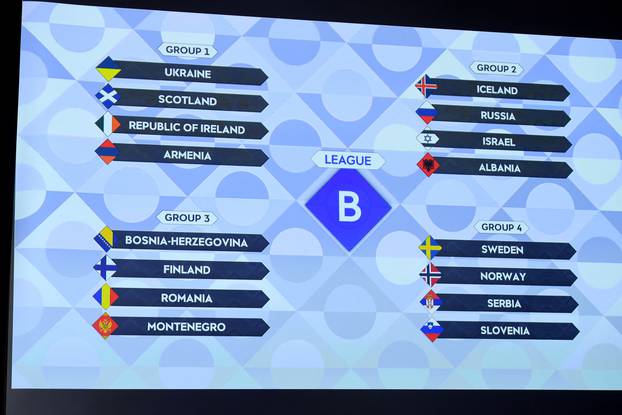 UEFA Nations League 2022/23 draw