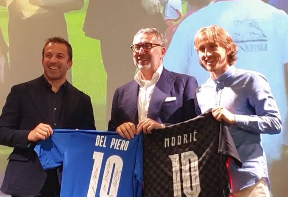 Del Piero, Modrić i Dalić na otvaranju kampa: Mi Talijani smo navijali za vas na SP-u!