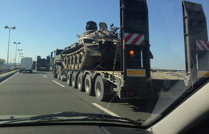 'Akcija obilaznica': Tenkove su prevozili na remont u Jankomir