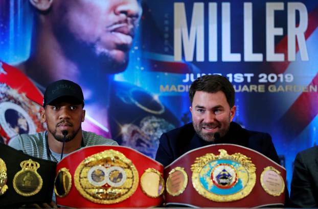 Anthony Joshua & Jarrell Miller Press Conference