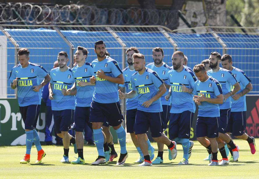 Italy Training - EURO 2016