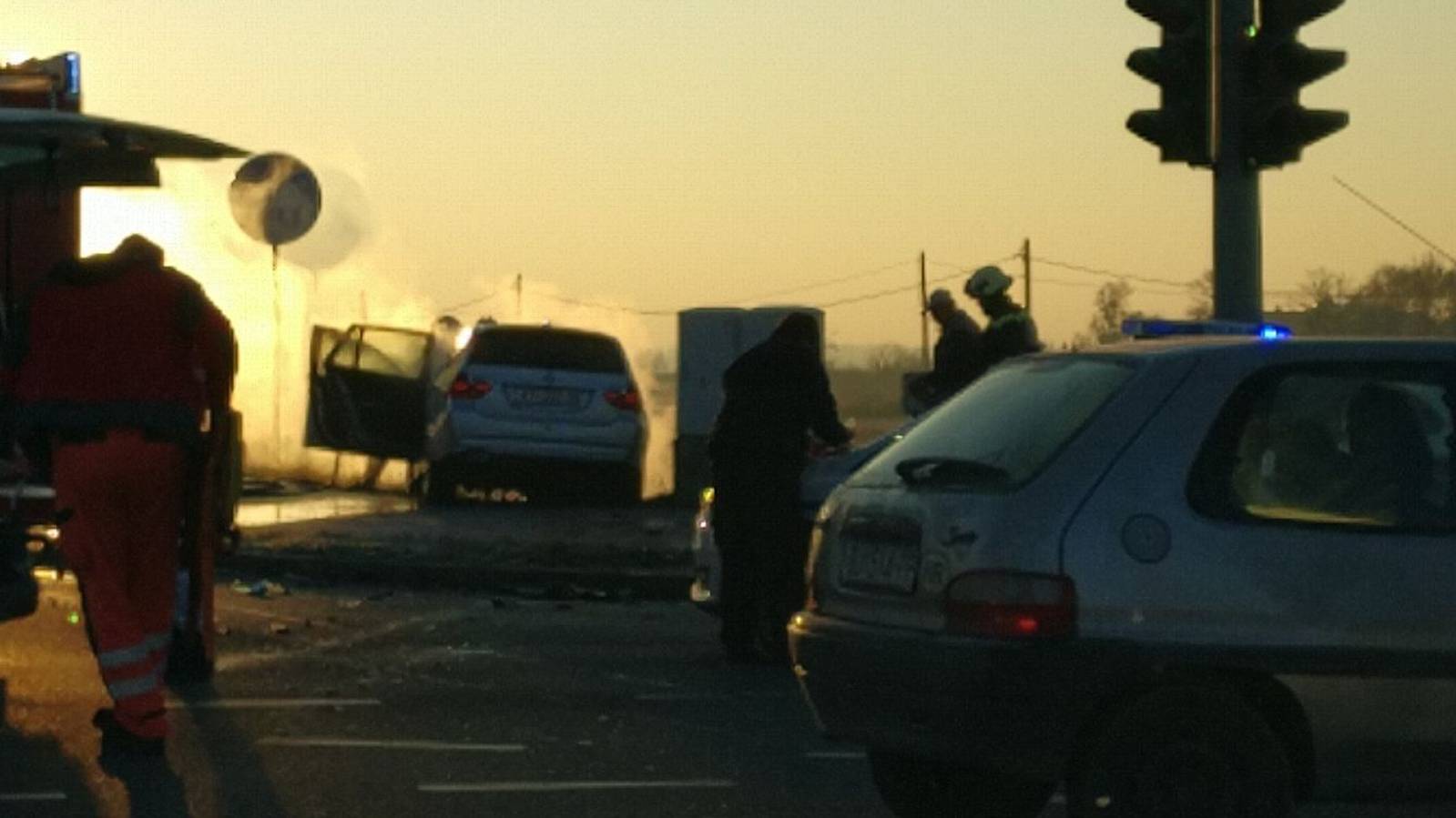 Sudar u Velikoj Gorici: Jedan auto planuo, dvoje ozlijeđenih