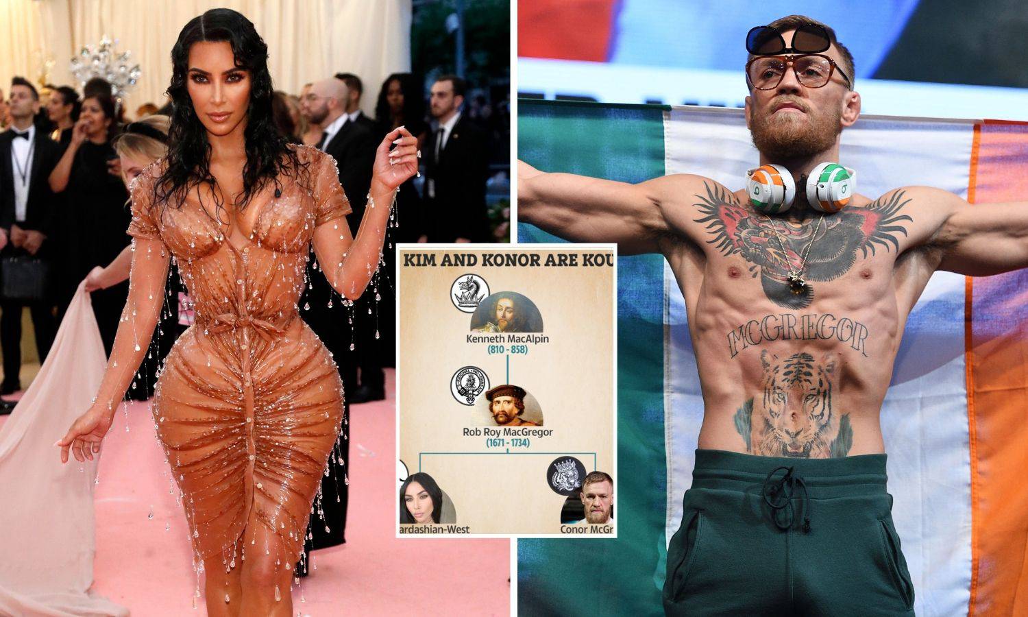 Hoćemo meč! Kim Kardashian i Conor McGregor su - rođaci...