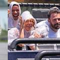 J.Lo i Ben Affleck odveli djecu u zabavni park pa se provozali