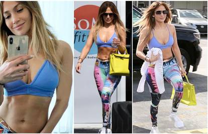J.Lo u teretanu ide bez majice, a mišiće 'kleše' tri puta tjedno