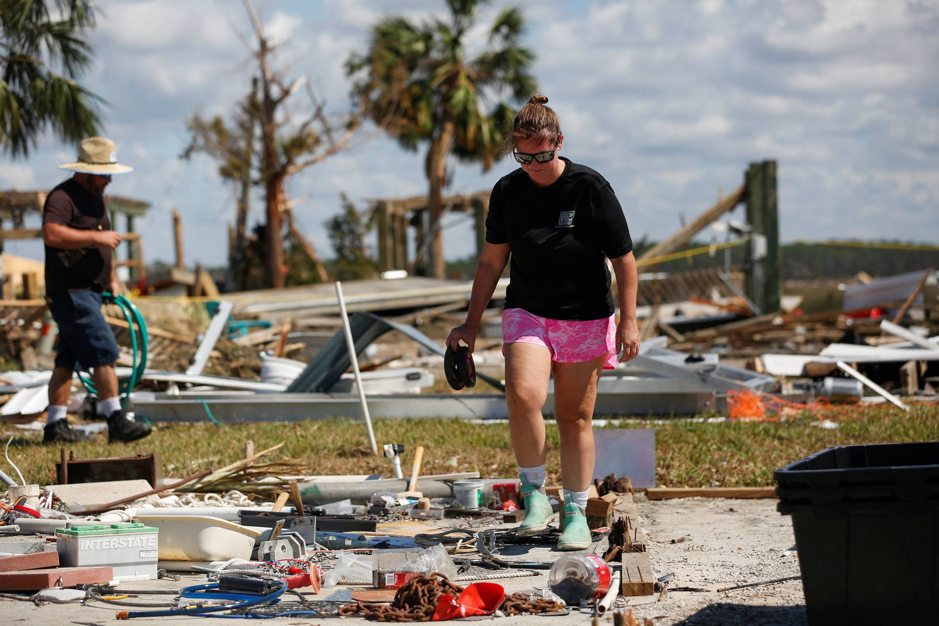 Aftermath of Hurricane Helene in Florida