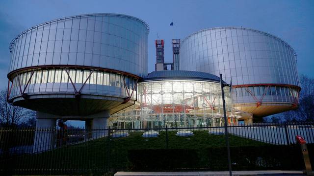 FILE PHOTO: The building of the European Court of Human Rights is seen in Strasbourg