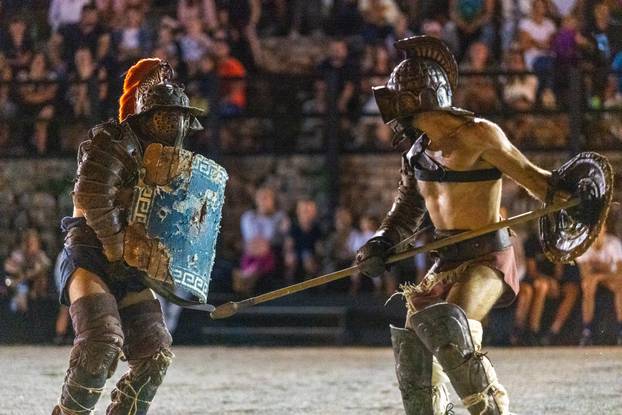 Borbe gladijatora u pulskoj Areni